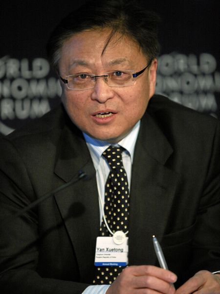 图文:清华大学当代国际关系研究院院长阎学通