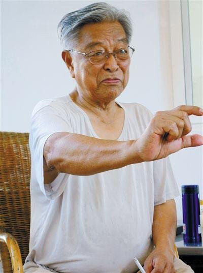 红塔集团原董事长褚时健.
