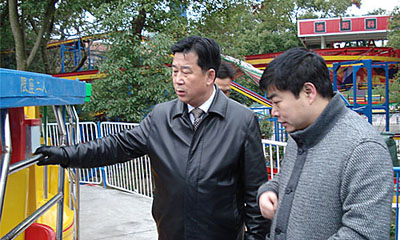 江西省质监局陈国柱副局长带队督查特种设备安全保障工作