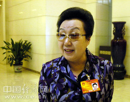 马淑洁代表:要让搞基础研究的人也能富起来(图)