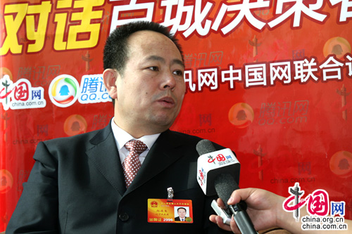 全国人大代表,辽宁省丹东市长赵连生接受中国网专访