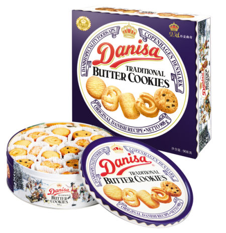 工厂danisa丹麦当地超市陈列生产线一角丹麦丹尼诗工厂外观说起丹麦