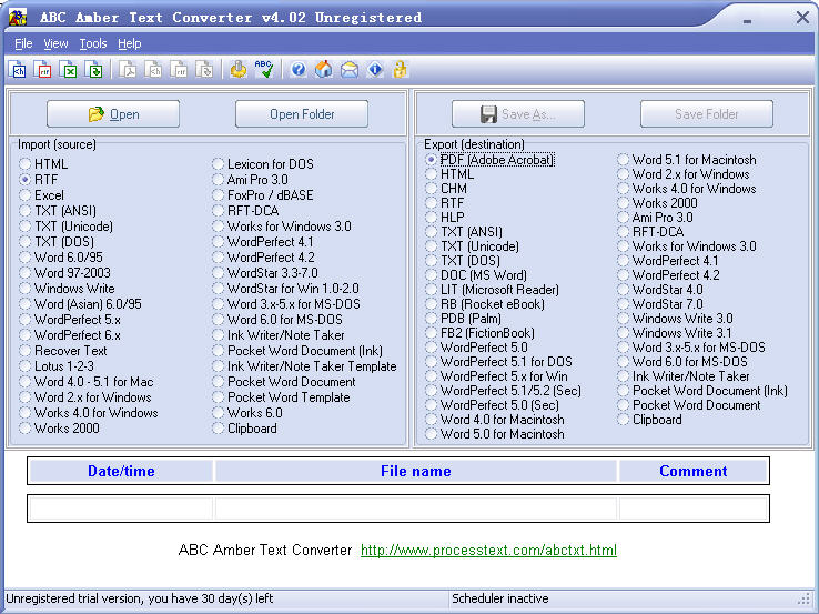 ABC Amber Text Converter_文件处理_应用软件_下载_科技时代_新浪网