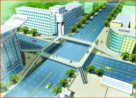 郑州将建8座天桥 7座建在商业区_新闻中心_新浪网