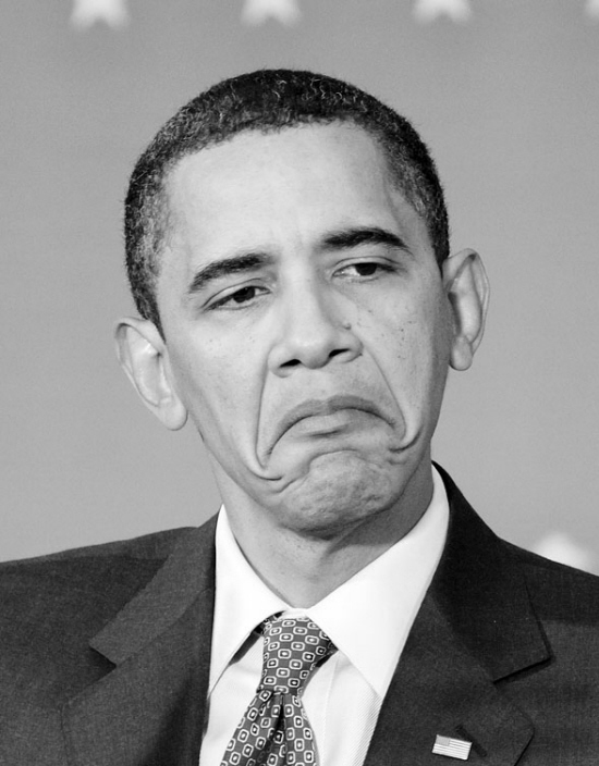 其间表情怪异 据cfp奥巴马"额的神"11月4日,是美国总统奥巴马当选1
