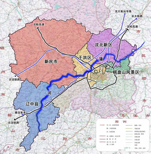 蒲河生态廊道规划出炉 沈阳增加20个"北陵公园"
