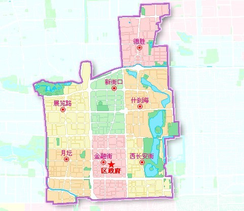 背景資料:調整前的北京市西城區宣武區簡介