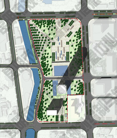 东风广场将建西南第一高塔