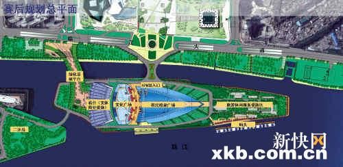 海心沙亚运公园地图图片