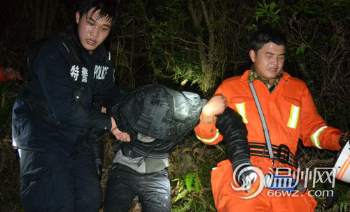 危情时刻活用基站定位 文成消防成功营救殉情男子