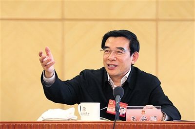 北京市市长王安顺参加门头沟区代表团分组审议