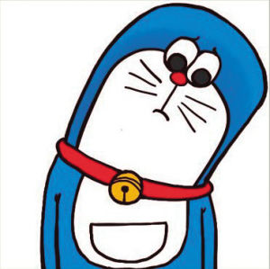 歪脖子卡通形象火爆网络图