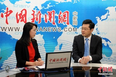 外交部新闻司司长秦刚做客中新网谈公共外交实录