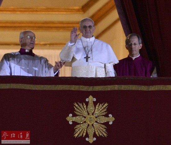 美媒:教皇方济各一世暗示希望与中国改善关系