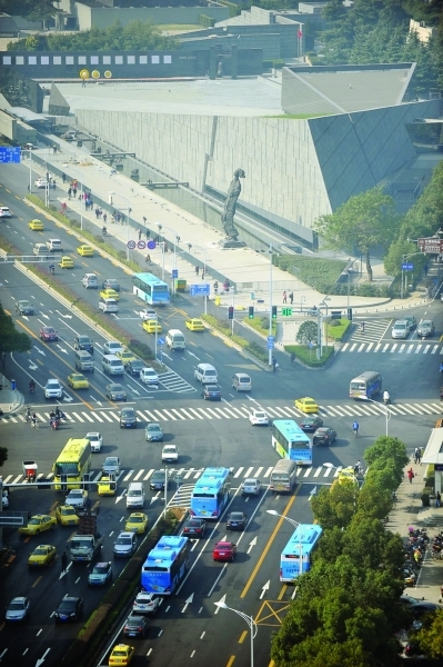 水西门大街下周二正式完工