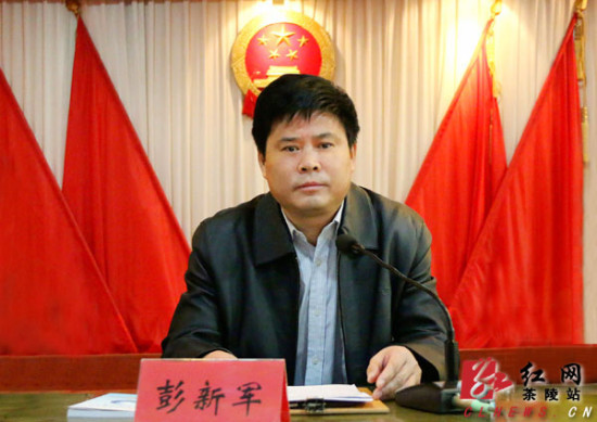 茶陵县政风行风社会测评大会召开