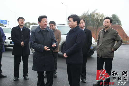 黎石秋调研望城区现代农业改革情况