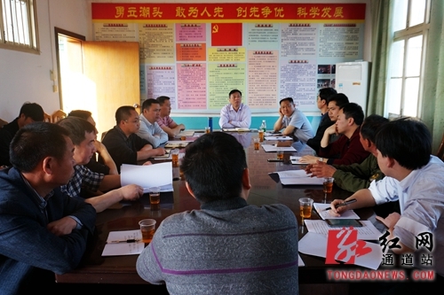 通道县长赵旭东调研县溪镇安置小区工作