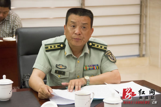 南县县委副书记,县长汤跃武出席征兵工作领导小组会议南县召开2015年