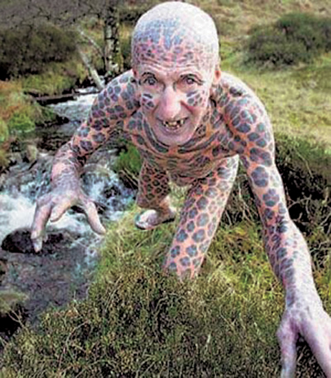 英国最著名的隐士"豹人",离群索居20年后终归社会