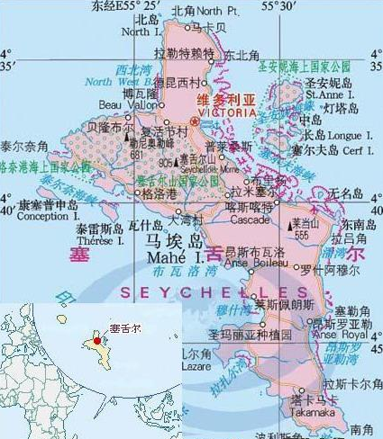 塞舌尔邀请中国在其境内建军事基地打击海盗