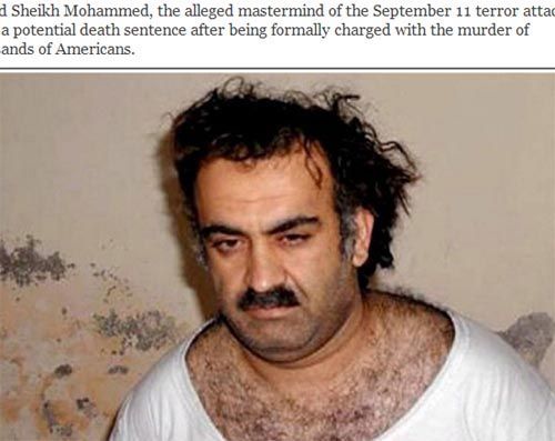 "9·11"恐怖袭击策划者哈立德·谢赫·穆罕默德(khalid sheik