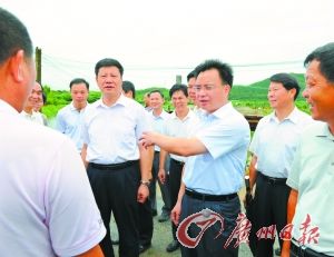 陈伟东摄广州市党政代表团赴阳江考察检查对口帮扶和双转移工作深入