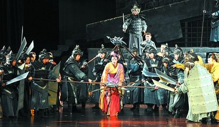 我市组织创作的电视剧《解放大西南》,歌剧《钓鱼城》和