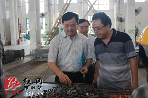 永州市副市长易佳良深入祁阳县调研
