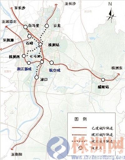 醴陵城际铁路线路图图片