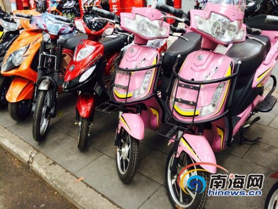 海南电动车展东洋雅玛600台车促销优惠600元