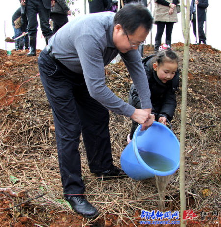 邵阳3000人义务植树