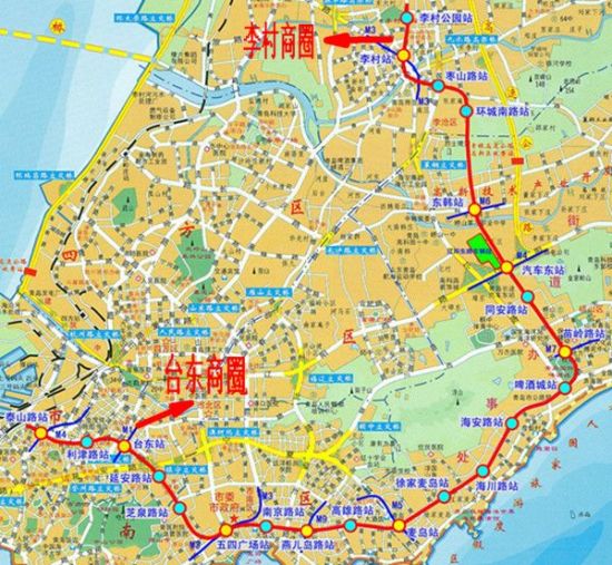 青島地鐵2號線開工 臺東市府李村一線牽(圖)