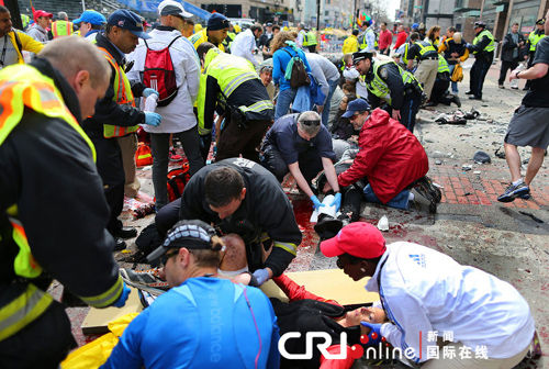 约旦极端组织称为美国发生爆炸袭击事件感到高兴图