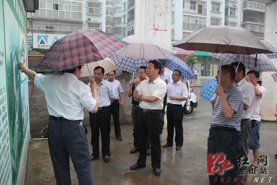 湘西州委书记叶红专到龙山县调研组图