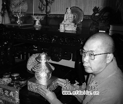 光孝寺住持释明生.南方日报记者严亮摄