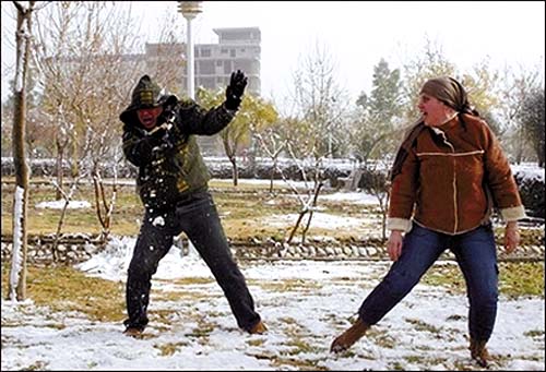 巴格达下雪百年头一次