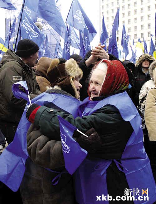 乌克兰大选揭盅 亲俄派险胜亲西派