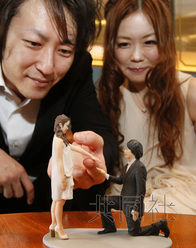 日本现3d打印真人服务 能立体还原求婚场景(图)