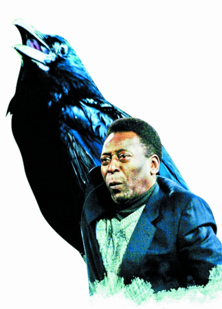 看世界杯学英语贝利的乌鸦嘴图