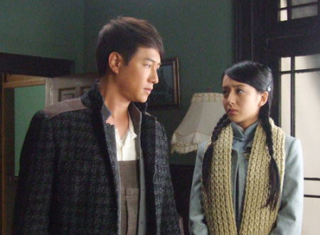 烟雨斜阳上海热拍陈键锋佟丽娅配合默契