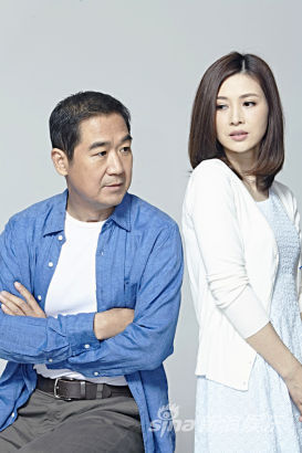 童蕾张国立情牵《半路父子》曝亲密剧照