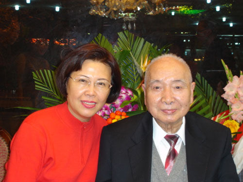 和李金泉先生合影