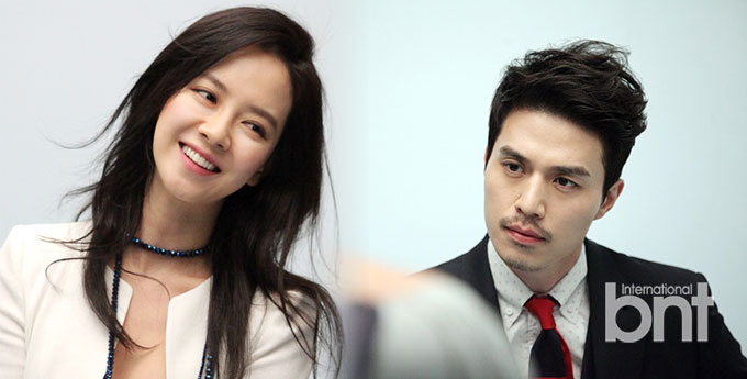 组图:《天命》主创李栋旭帅气宋智孝大气