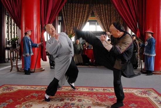 《八卦宗师》欧力豪熊欣欣对打吓观众