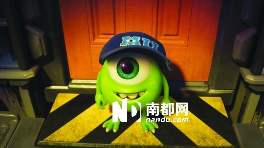 《怪兽大学》广州试映 大眼仔萌翻观众