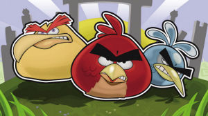 知名游戏《愤怒的小鸟》角色造型