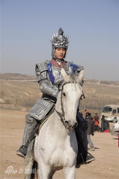 图文:《杨门女将》探班-肖明玉扮演杨文广