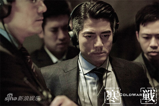 图文寒战郭富城剧照变身听风者