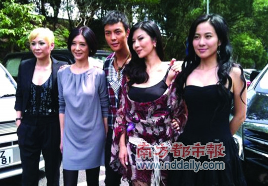 《出轨的女人》在香港沙田举行开镜仪式,主演夏文汐,叶璇,吴家丽